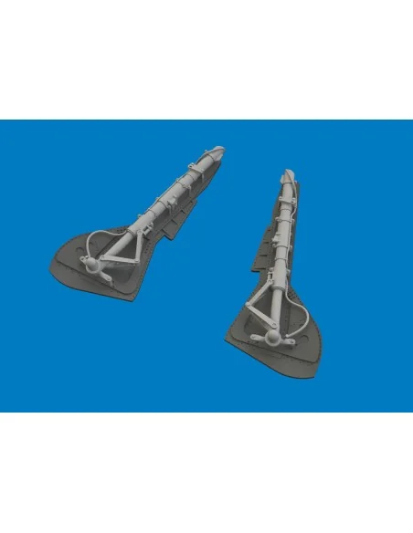 Fw 190A-8/R2 undercarriage legs PRINT for Eduard, 1/48 - Eduard Acc...