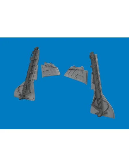 Fw 190A-3/A-4 undercarriage legs PRINT for Eduard, 1/48 - Eduard Ac...