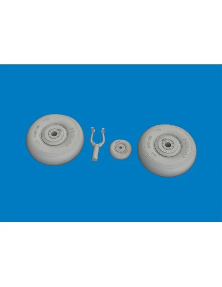 Hurricane Mk.I wheels for Arma Hobby, 1/48 - Eduard Accessories 648...