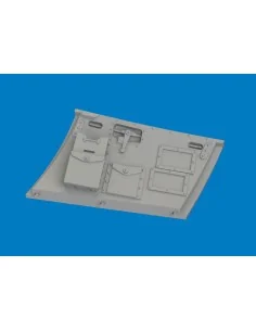 Hurricane Mk.I cockpit door PRINT for Arma Hobby, 1/48 - Eduard Acc...