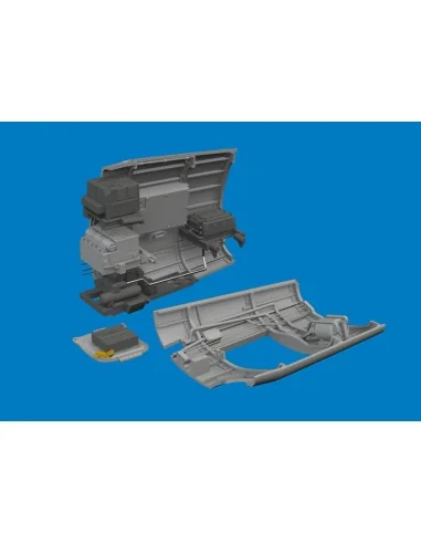 P-40K radio compartment PRINT for Eduard, 1/48 - Eduard Accessories...