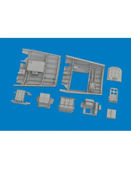 [NO_DESC] P-40K radio compartment PRINT for Eduard, 1/48 - Eduard A...