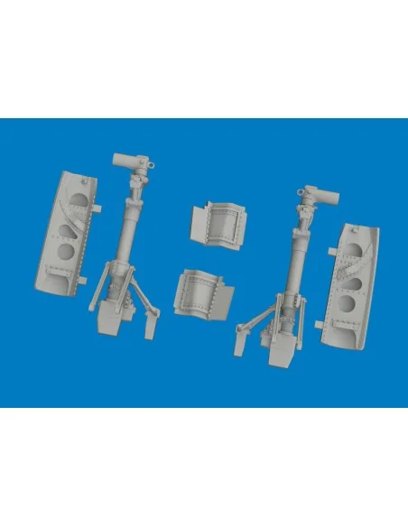 [NO_DESC] P-40K undercarriage legs PRINT for Eduard, 1/48 - Eduard ...