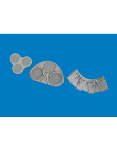 P-40K radiators upgrade set PRINT for Eduard, 1/48 - Eduard Accesso...