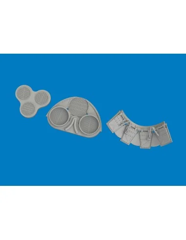 P-40K radiators upgrade set PRINT for Eduard, 1/48 - Eduard Accesso...
