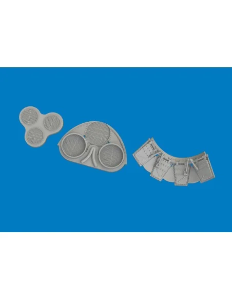 P-40K radiators upgrade set PRINT for Eduard, 1/48 - Eduard Accesso...