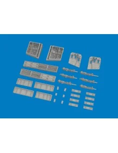 P-40K gun bays PRINT for Eduard, 1/48 - Eduard Accessories 6481195 2