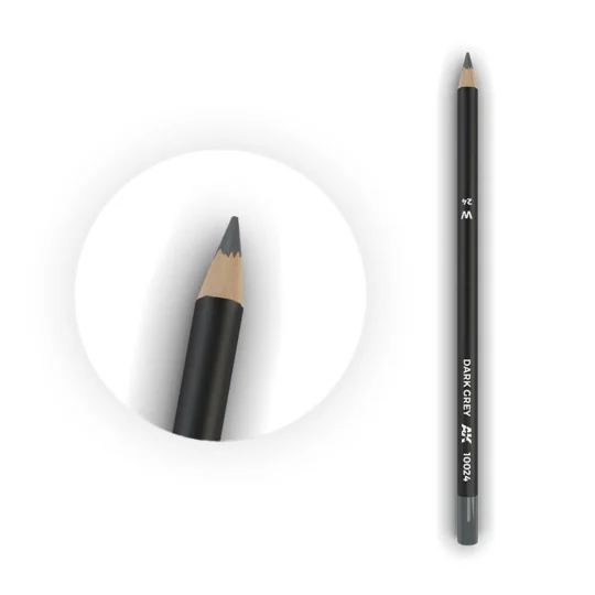 Watercolor Pencil Dark Grey - AK Interactive AK10024
