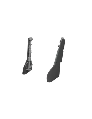 Fw 190D-9 undercarriage legs PRINT for Miniart, 1/48 - Eduard Acces...