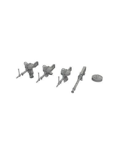 Hampden B Mk.I guns PRINT for ICM, 1/48 - Eduard Accessories 6481205
