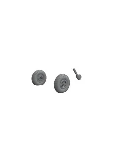 Spitfire Mk.IX wheels for Airfix, 1/48 - Eduard Accessories 6481206