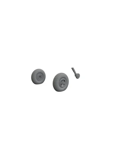 Spitfire Mk.IX wheels for Airfix, 1/48 - Eduard Accessories 6481206