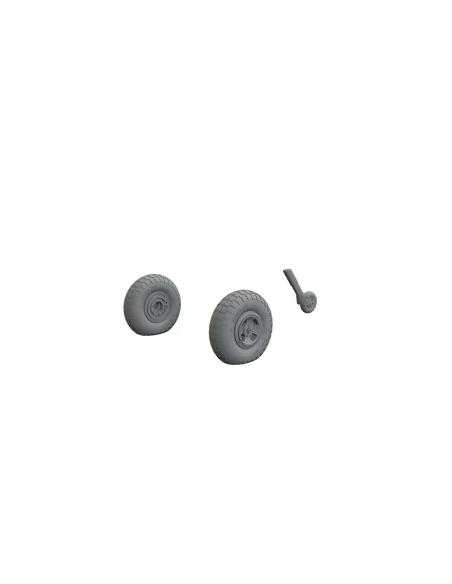 [NO_DESC] Spitfire Mk.IX wheels for Airfix, 1/48 - Eduard Accessori...