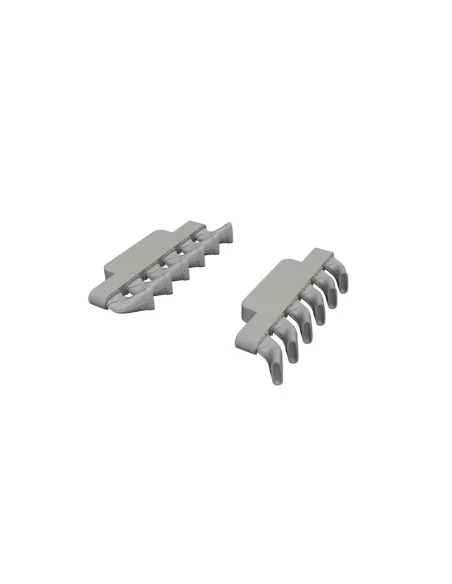 Spitfire Mk.IX exhaust stacks fishtail PRINT for Airfix, 1/48 - Edu...
