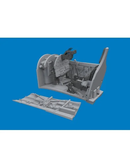 P-40K cockpit PRINT for Eduard, 1/48 - Eduard Accessories 6481210