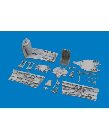 P-40K cockpit PRINT for Eduard, 1/48 - Eduard Accessories 6481210