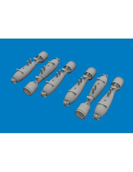 [NO_DESC] P-40 40lb frag bombs PRINT for Eduard, 1/48 - Eduard Acce...