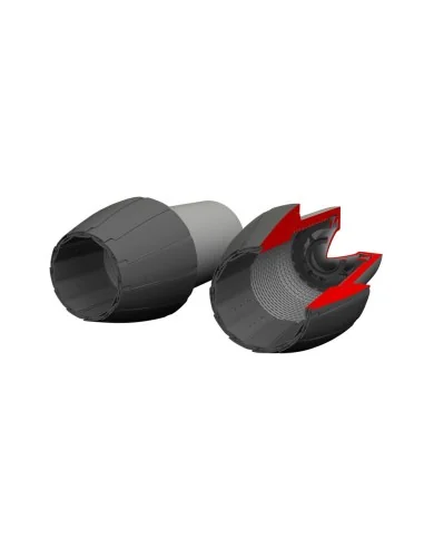 F/A-18A/C exhaust nozzles PRINT for Kinetic, 1/48 - Eduard Accessor...