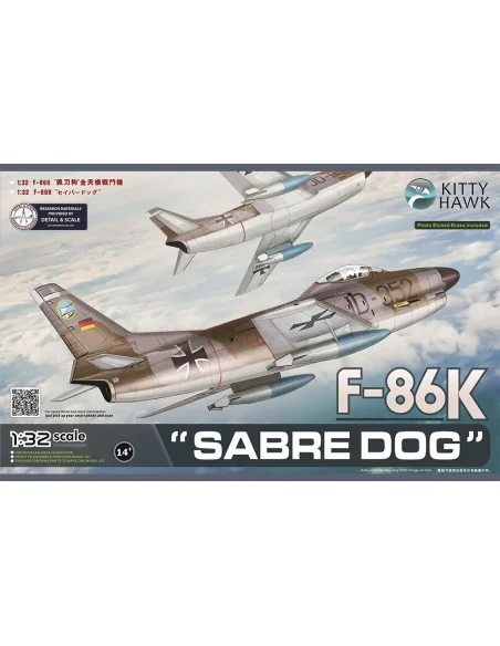 F-86K Sabre Dog, 1/32 - Kitty Hawk KH32008