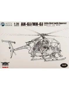 [NO_DESC] AH-6J/MH-6J Little Bird (with figures), 1/35 - Kitty Hawk...