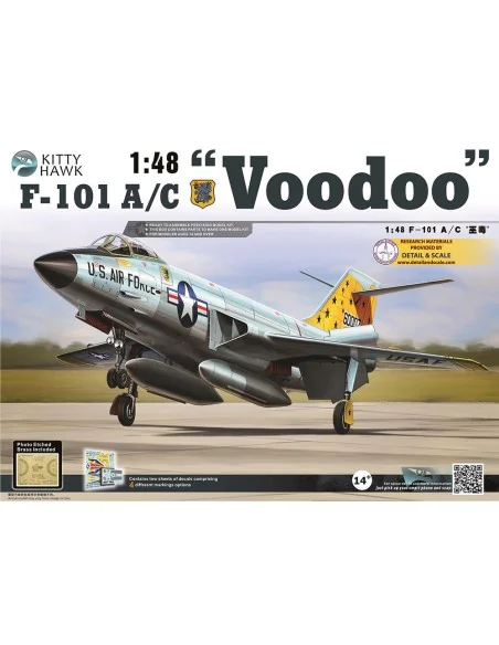 F-101 A/C Voodoo, 1/48 - Kitty Hawk KH80115