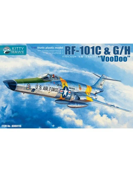 RF-101 C G/H Voodoo, 1/48 - Kitty Hawk KH80116