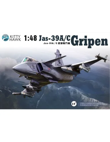 [NO_DESC] Jas-39A/C Gripen, 1/48 - Kitty Hawk KH80117