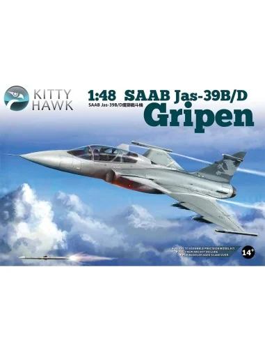 Jas-39B/D Gripen, 1/48 - Kitty Hawk KH80118