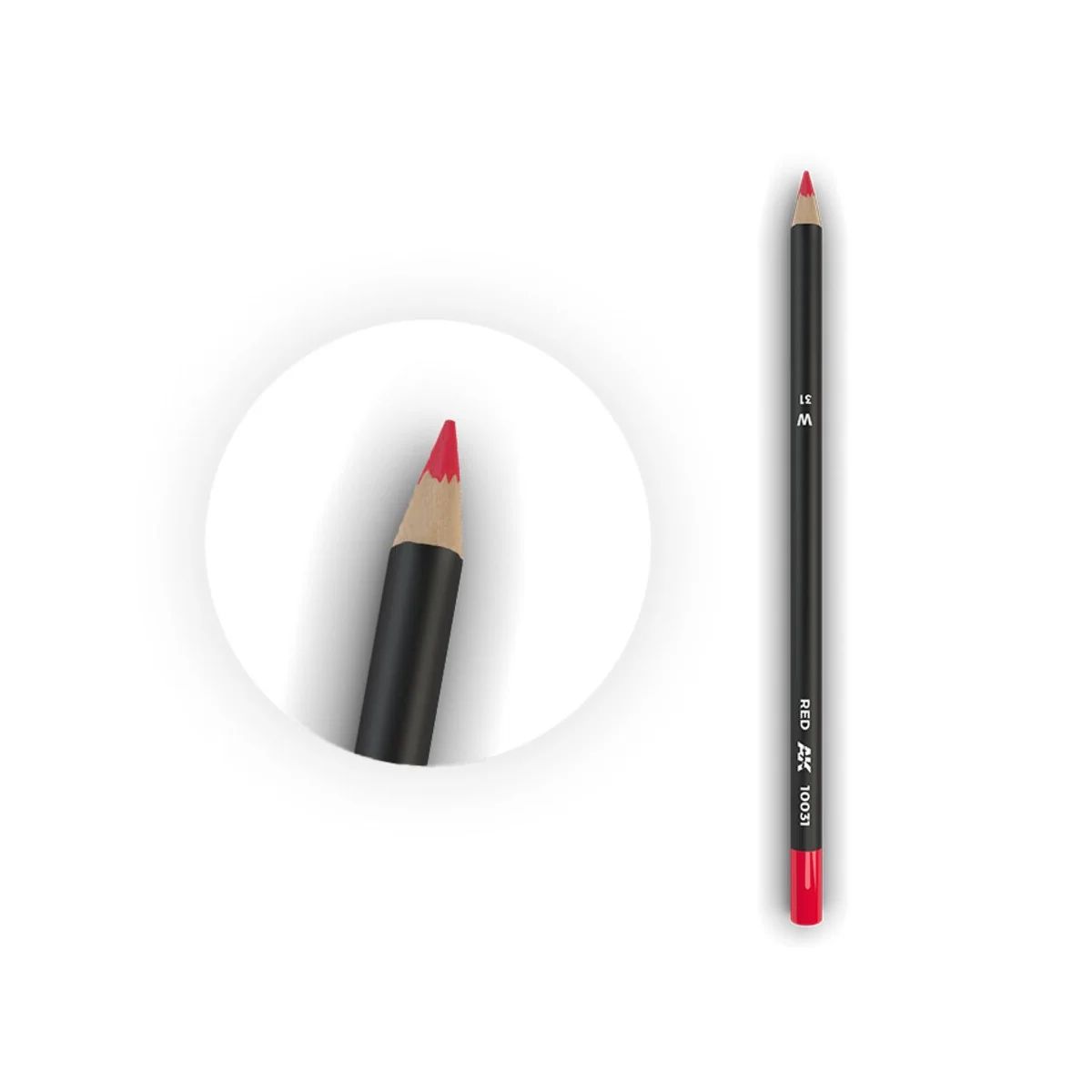 Watercolor Pencil Red - AK Interactive AK10031 Watercolor Pencil Red - AK Interactive AK10031