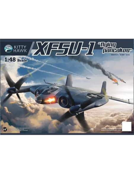 XF5U-1 Flying Pancakes, 1/48 - Kitty Hawk KH80135