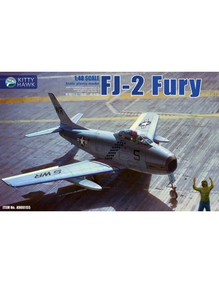 [NO_DESC] FJ-2 Fury, 1/48 - Kitty Hawk KH80155