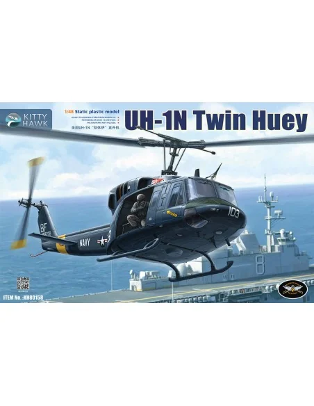 UH-1N Twin Huey, 1/48 - Kitty Hawk KH80158