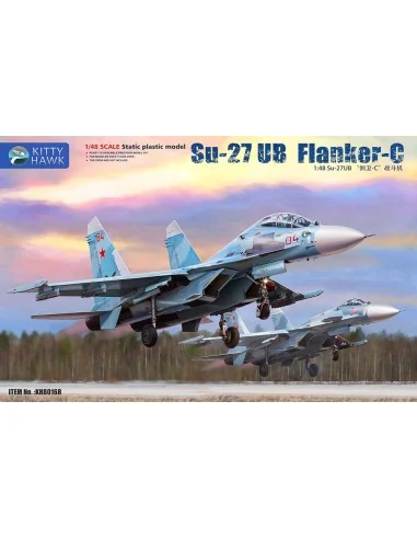 [NO_DESC] Su-27UB Flanker-C, 1/48 - Kitty Hawk KH80168