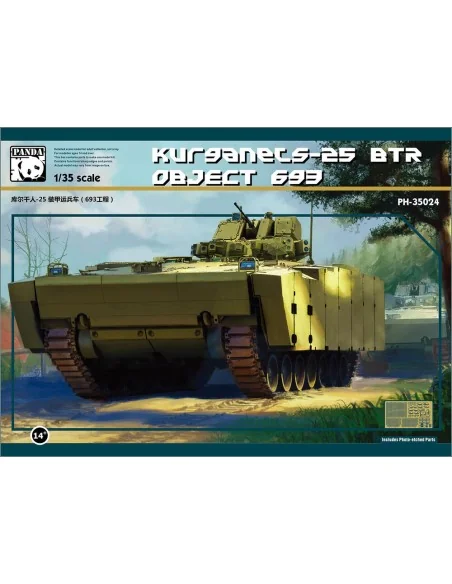 BTR Object693 Kurganet-25, 1/35 - Panda Hobby PH35024