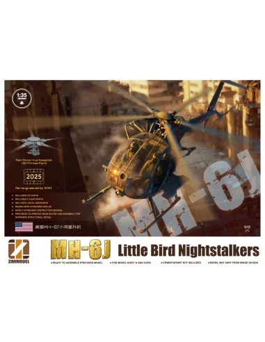 MH-6J Little Bird Nightstalkers, 1/35 - Zimi Model ZM50002