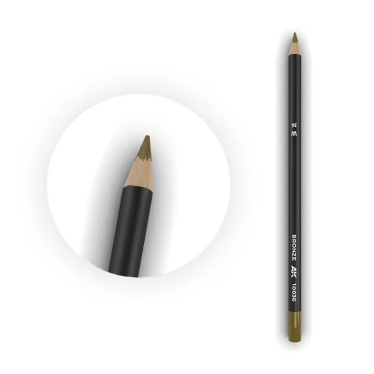 Watercolor Pencil Bronze - AK Interactive AK10036