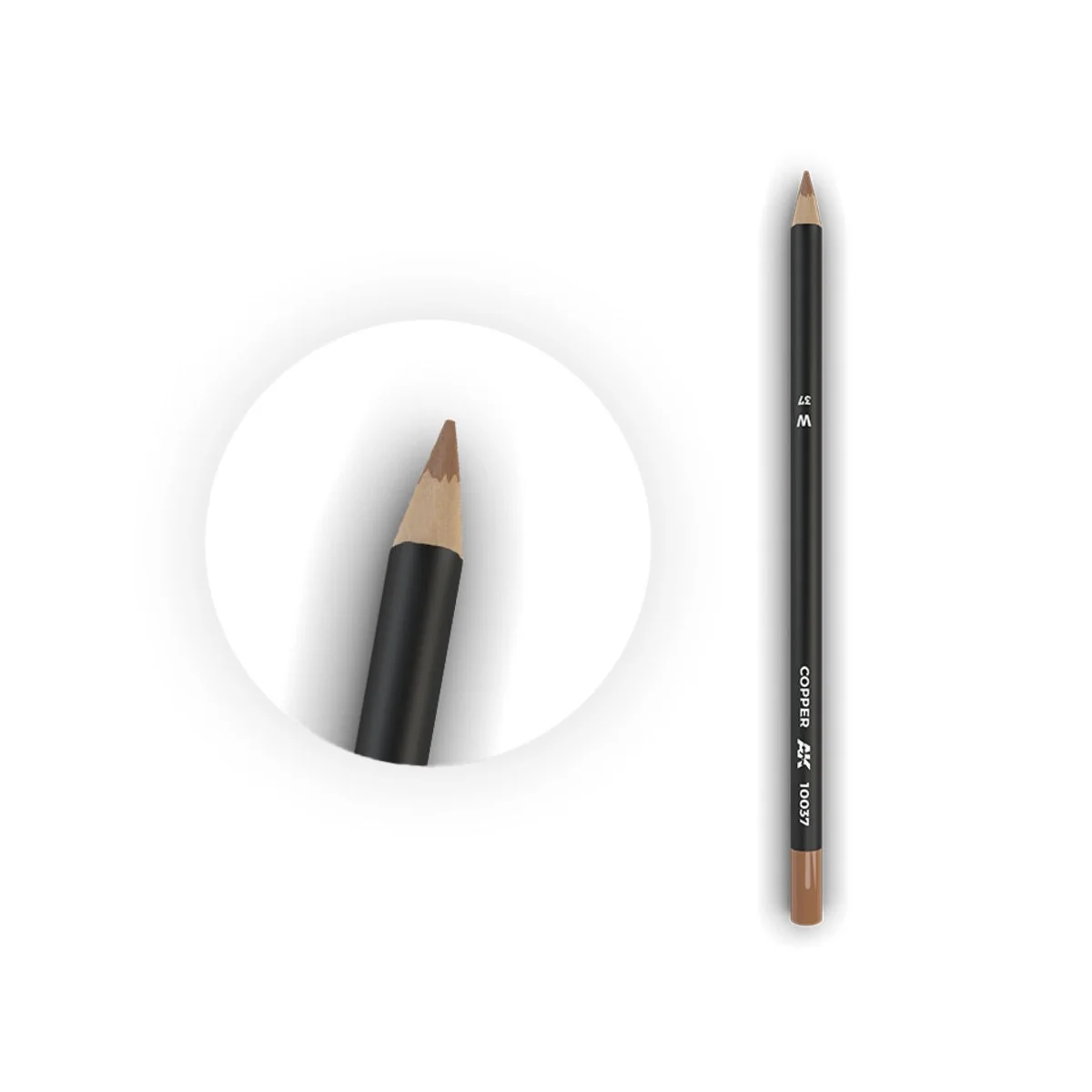 Watercolor Pencil Copper - AK Interactive AK10037 Watercolor Pencil Copper - AK Interactive AK10037