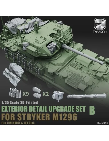 [NO_DESC] 3D- Printed EXTERIOR DETAIL UPGRADE SET B for STRYKER M12...