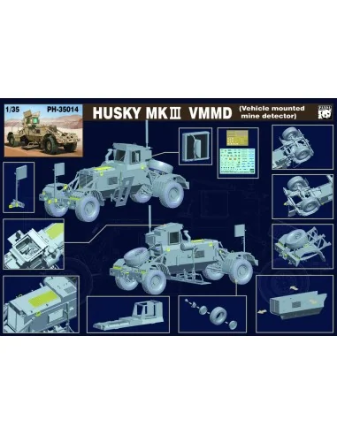 Husky Mk.III CMMD, 1/35 - Panda Hobby PH35014