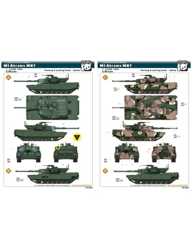 [NO_DESC] M1 Abrams MBT, 1/35 - Panda Hobby PH35030