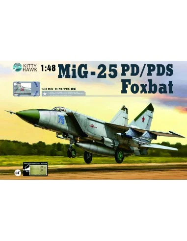 MIG-25 PD/PDS Foxbat, 1/48 - Kitty Hawk KH80119
