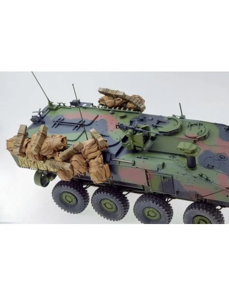 EXTERIOR DETAIL UPGRADE SET B FOR ACV-P, 1/35 - Toucan Model TC3D049
