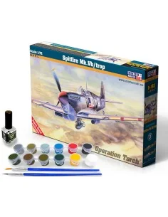 Spitfire Mk. Vb/ trop START SET, 1/72 - Mistercraft SD-192