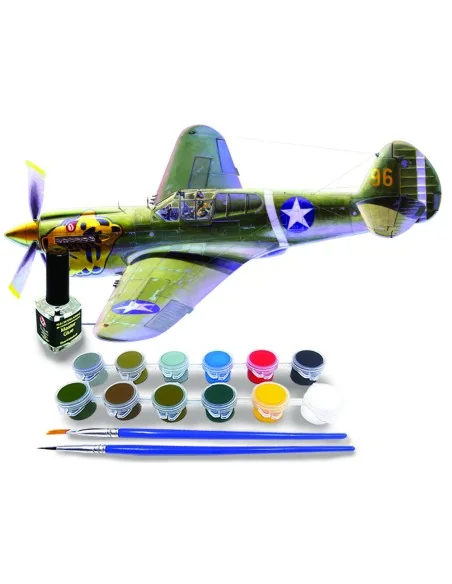 P-40E Aleutian Tiger START SET, 1/72 - Mistercraft SD-202
