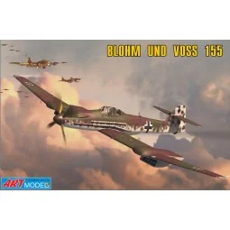 Blohm & Voss 155V2 WWII Ger. interceptor - Art Model ART7202