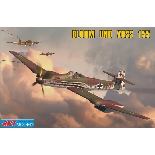 Blohm & Voss 155V2 WWII Ger. interceptor, 1/72 - Art Model ART7202 Blohm & Voss 155V2 WWII Ger. interceptor, 1/72 - Art Model ART7202