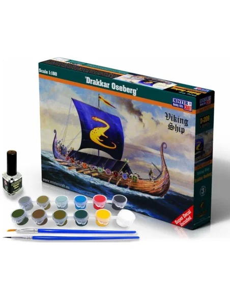 Drakar Oseberg START SET, 1/180 - Mistercraft SD-209