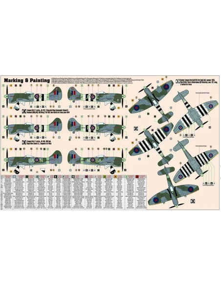 [NO_DESC] Hawker Tempest Mk.V START SET, 1/72 - Mistercraft SD-213