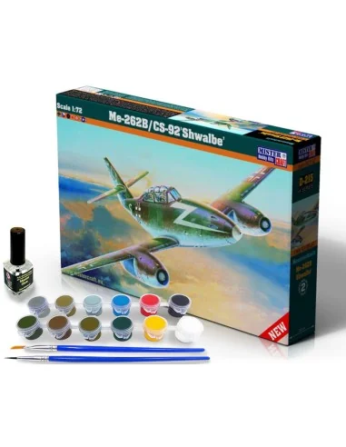 Me-262B-1a „Doppelsitzsiger” START SET, 1/72 - Mistercraft SD-215