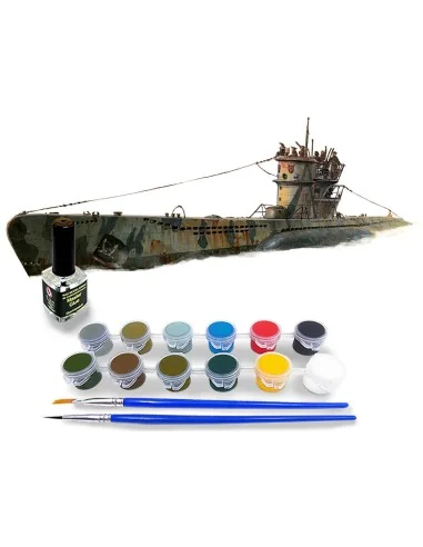 Das U-Boot VIIC U-617 START SET, 1/400 - Mistercraft SD-290